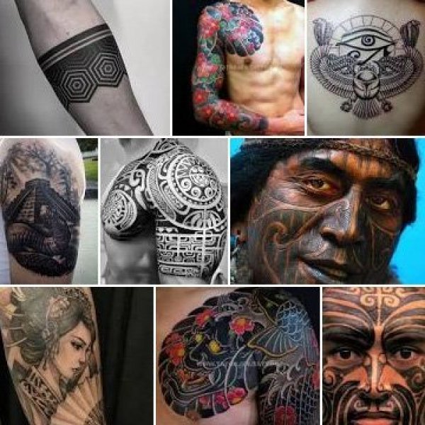 Tatuajes Culturales (Polinesia, Egipto, Europa, Japón, India y América)